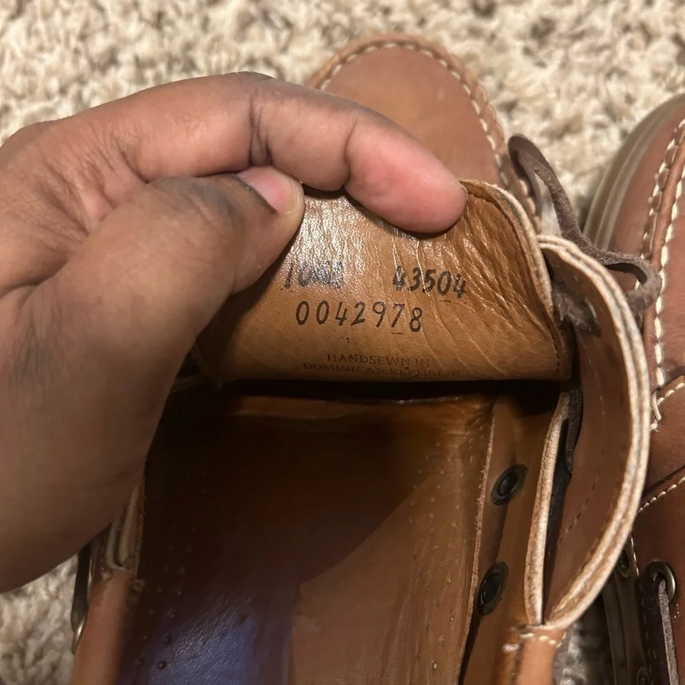 Allen Edmonds Eastport Boat Shoes Men’s Us 10 1/2